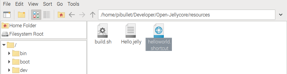 Creating a Shortcut for iOS: Using Swift on a Raspberry Pi with OpenJelly